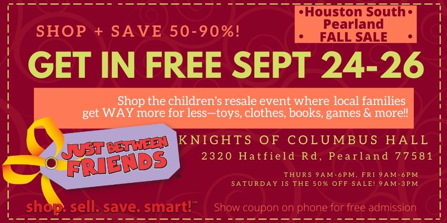 Just Between Friends Shop Sell Save Smart
